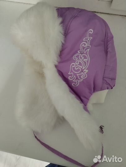 Шапка ушанка женская, зимняя