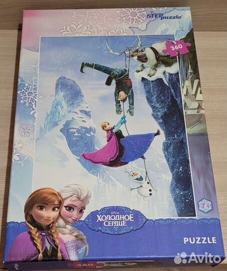 Пазлы холодное сердце 360 шт