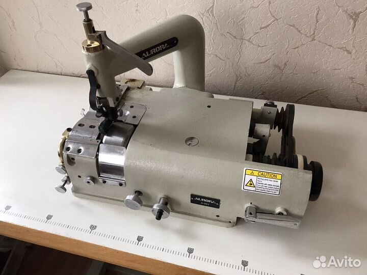 Спуск края кожи брусовочная машина aurora 801