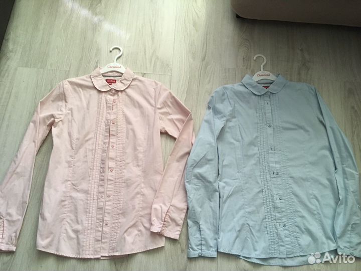 Блузки школьные, юбки р.164