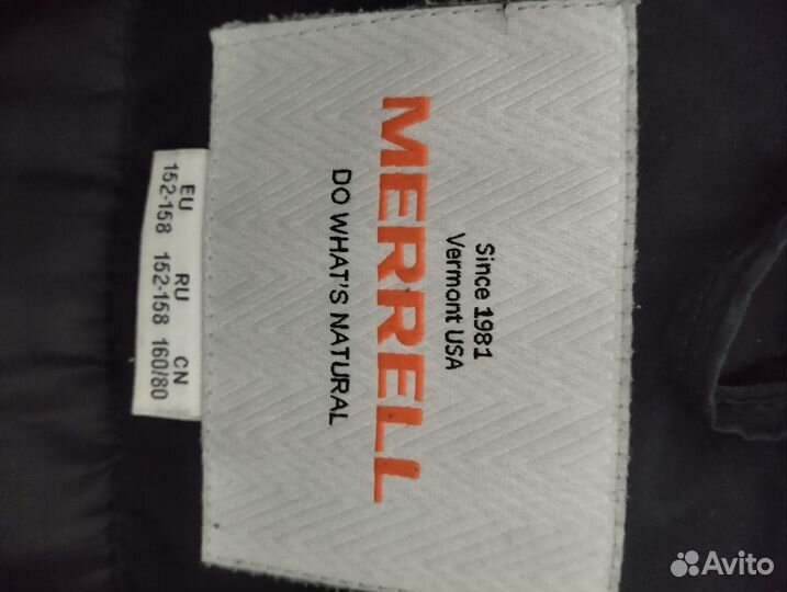 Куртка зимняя мужская merrell 152-158