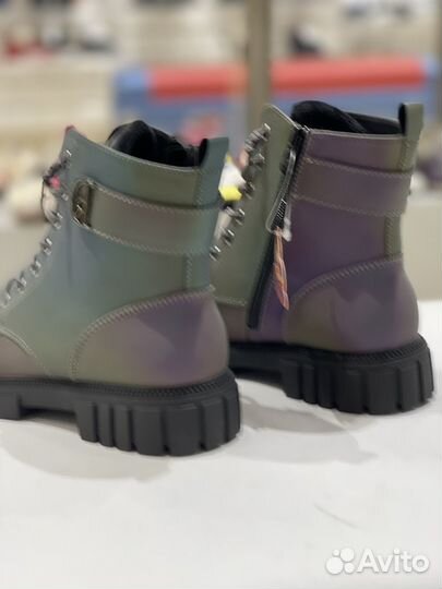 Ботинки демисезонные для девочки р 36