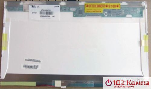 Матрица 16.0 Matte LTN160AT01-A05, wxga HD 1366x76