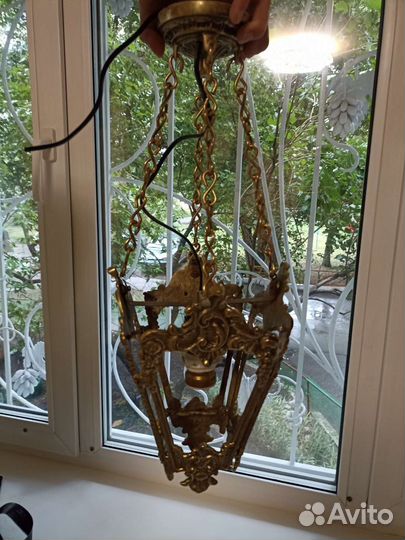 Светильник, фонарь,подвесной СССР