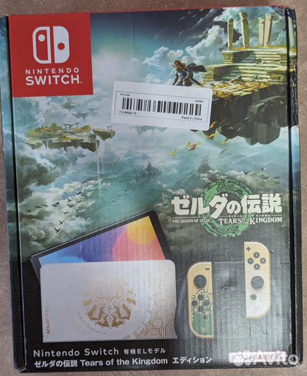 Новая Nintendo Switch oled Tears of The Kingdom