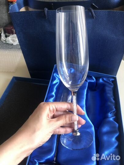 Бокалы swarovski