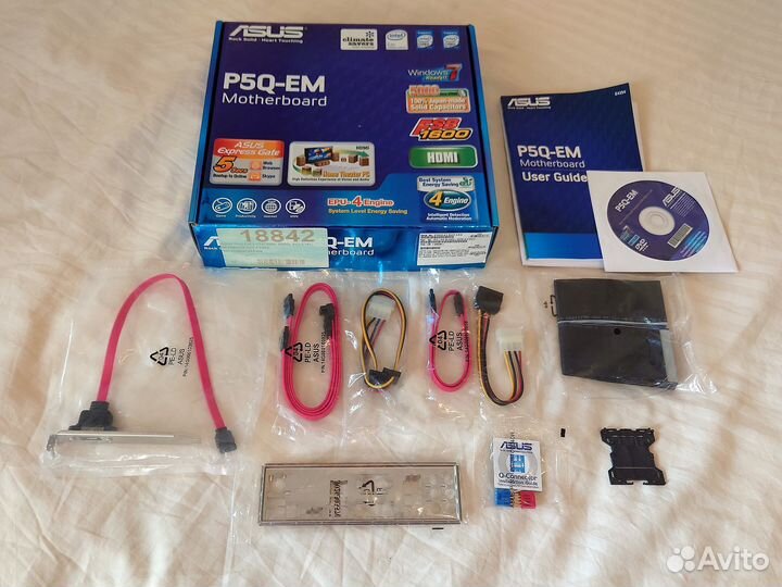 Intel Core2 Q9550 + Asus P5Q-EM + 2 x 2Gb DDR800