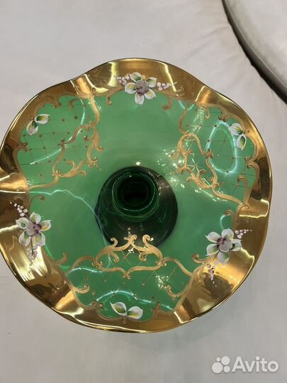 Ваза хрустальная