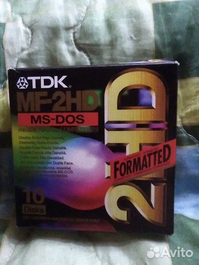 Дискеты TDK mf-2hd