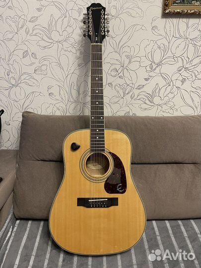 12 струнная гитара epiphone DR-212
