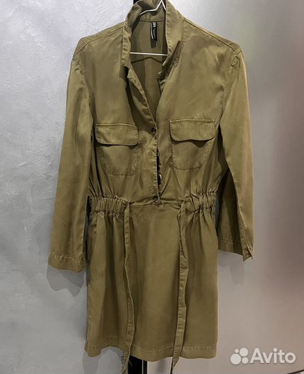 Платье рубашка zara xs