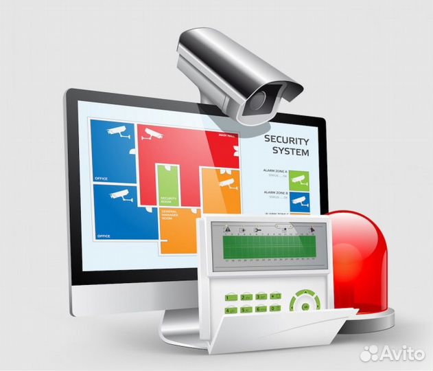 Установка видеонаблюдения, домофонов Крым