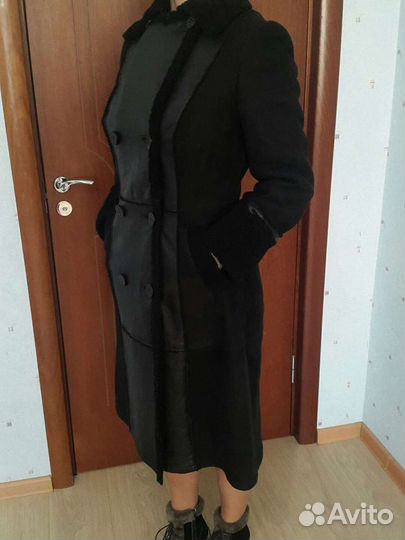 Дубленка натуральная женская 42 44