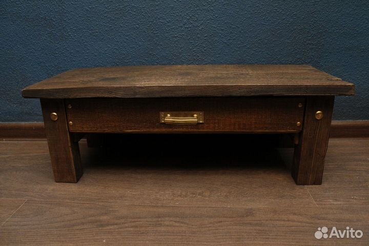 Столик-тумба из массива (дизайнерский)