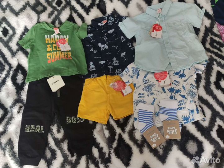 Новые летние вещи на мальчика