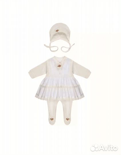 Комплект на выписку для девочки наследник выжанова