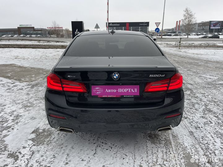 BMW 5 серия 2.0 AT, 2017, 117 000 км