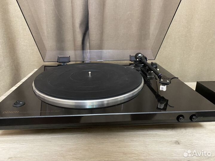 Проигрыватель винила denon dp 300f