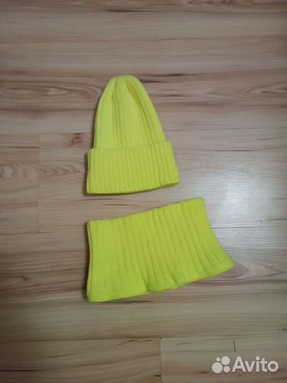 Детская шапка и снуд