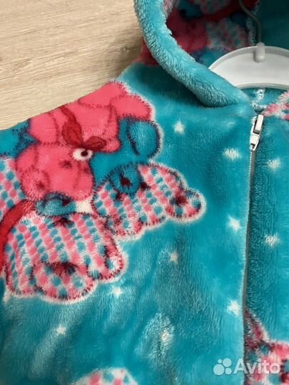 Халат махровый для девочки 104