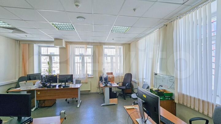 Аренда офиса 94.7 м2 м. Курская в цао в