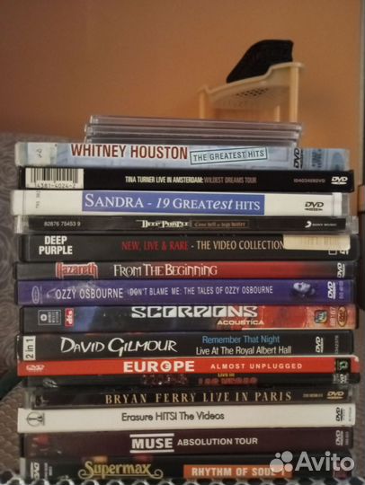 Музыкальные dvd диски