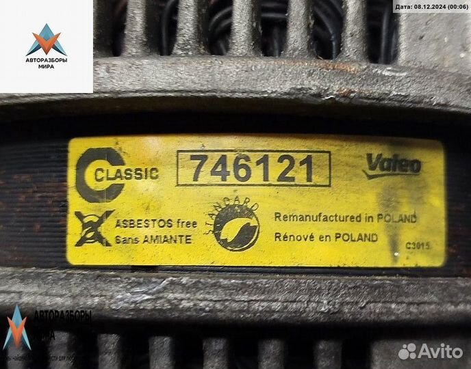 Генератор BMW 3 E46 рест. 2002