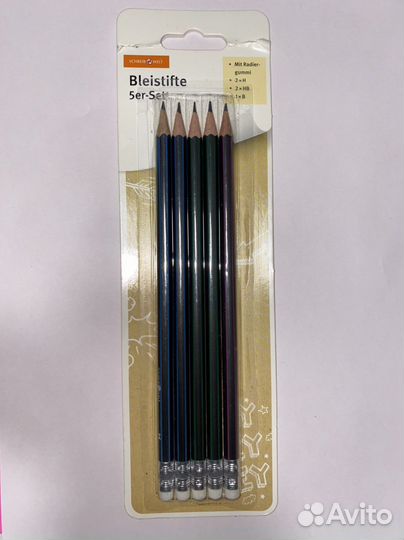 Набор карандашей разной жесткости