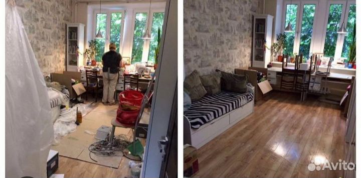 Клининг уборка квартир домов помещений