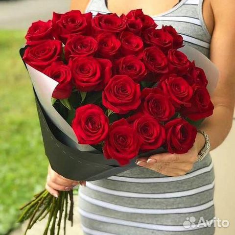 Розы красные Букет роз с доставкой