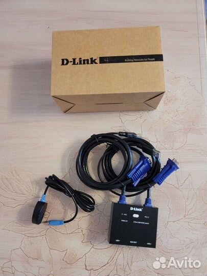 KVM-переключатель D-link KVM-221/C1A