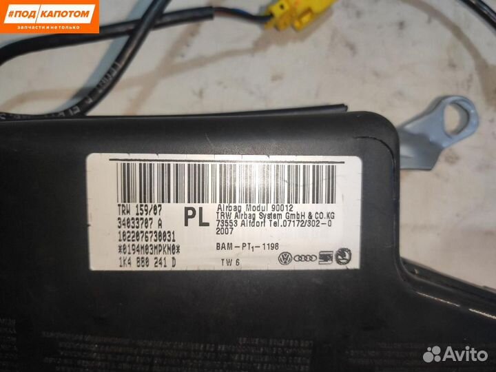 Подушка безопасности сиденья Volkswagen Golf 5