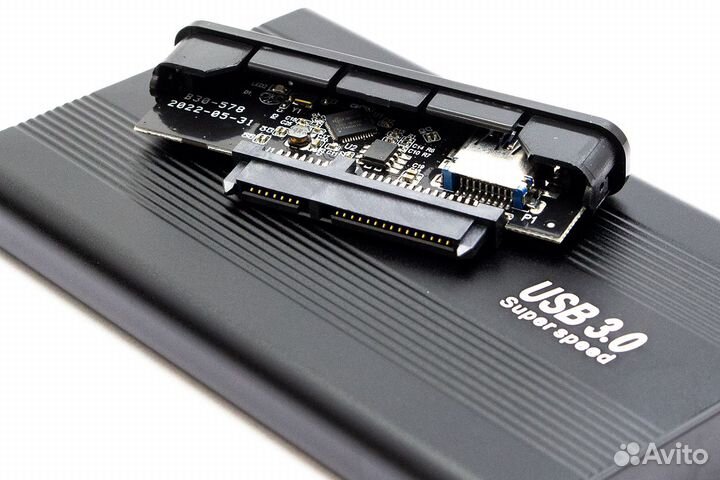 Внешний корпус USB 3.0 для SSD/HDD 2.5