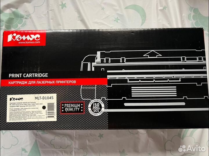 Картридж MLT-104S Комус для Samsung