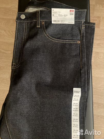 Джинсы uniqlo selvedge