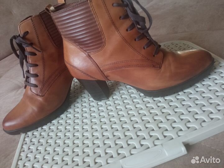 Ботильоны ботинки натуральная кожа