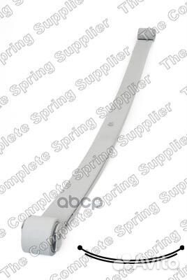 Рессора задняя (2 листовая) 5826111 Lesjofors