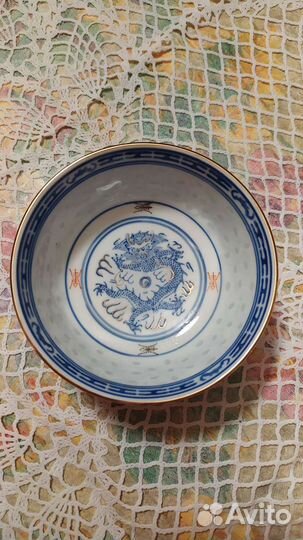 Китайская пиала с ложкой