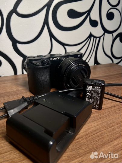 Фотоаппарат sony a6000
