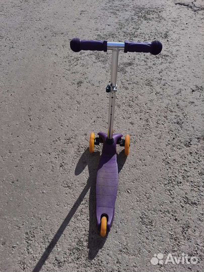 Самокат детский трехколесный бу