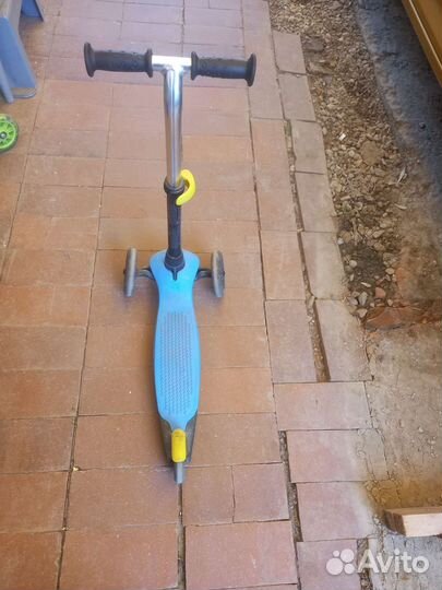 Самокат детский трехколесный бу