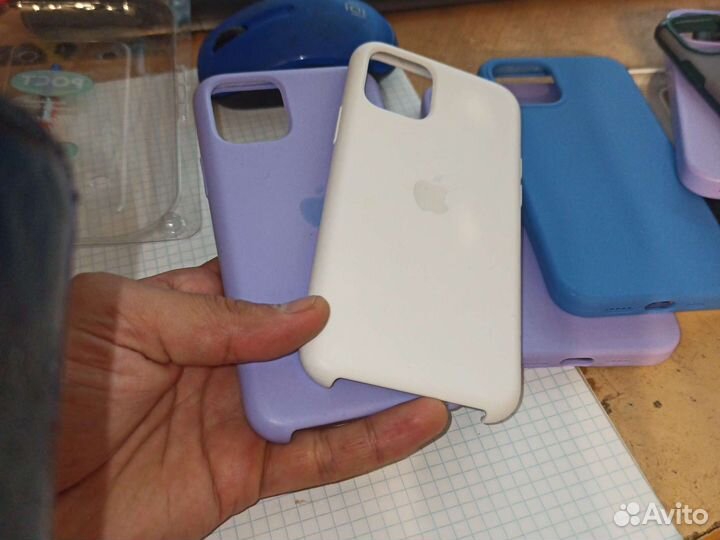 Чехлы на разные айфоны 9 шт