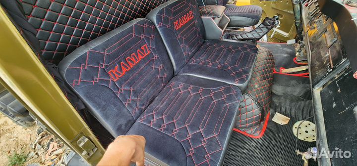 Диван в камаз велюр