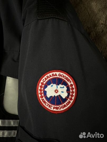 Мужская зимняя парка canada goose snow mantra