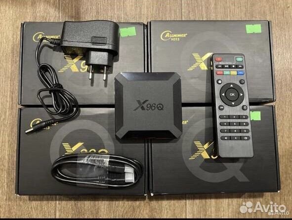 Андроид смарт тв приставки X96Q