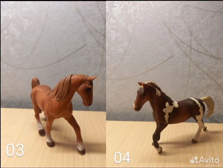 Лошади schleich, collecta, mojo