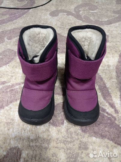 Ботинки зимние для девочки 24
