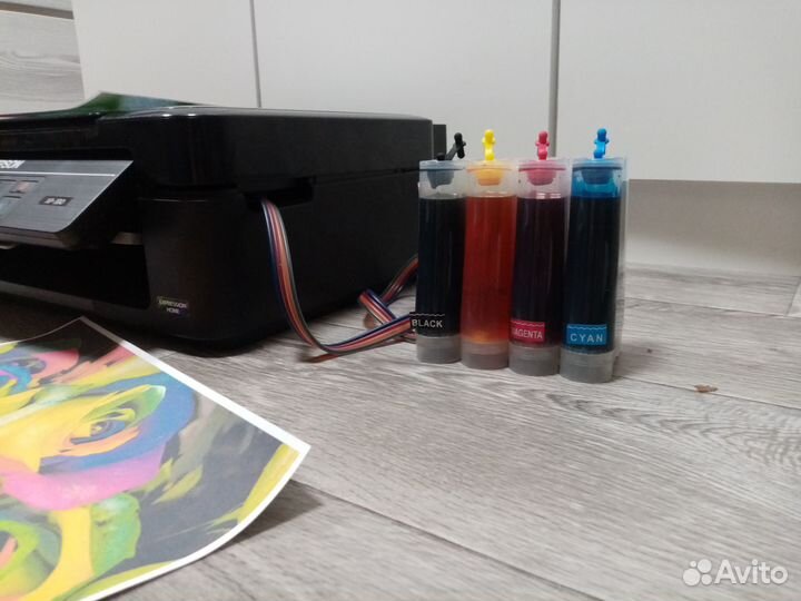 Струйный мфу epson XP-330 c WI-FI и снпч