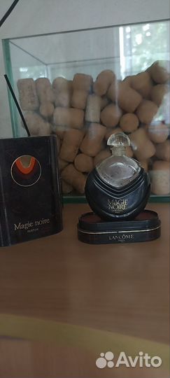 Винтажные духи СССР франция. Magie Noire