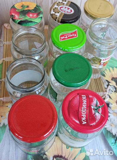 Банки стеклянные 0.75